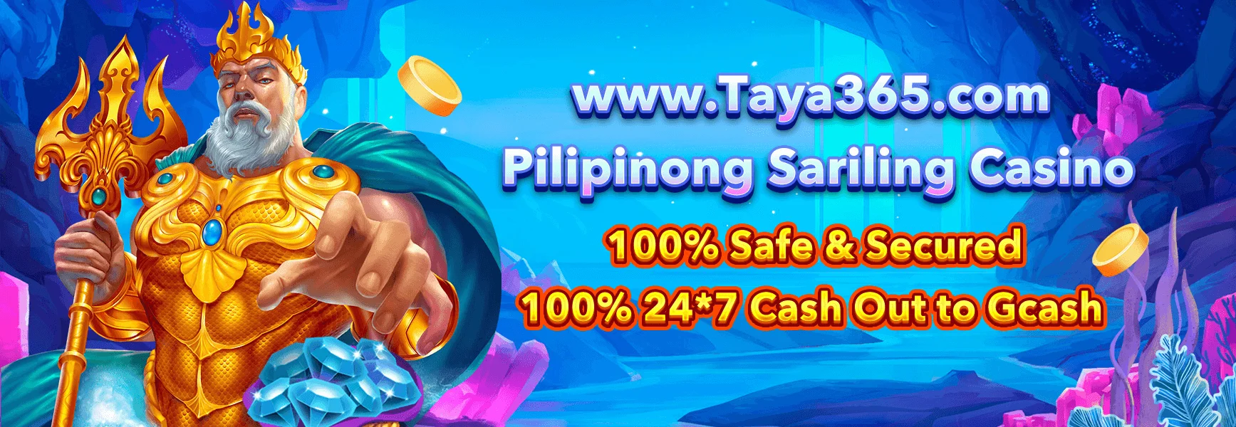Taya365 Casino Philippines - Jackpot Games Promotional Banner