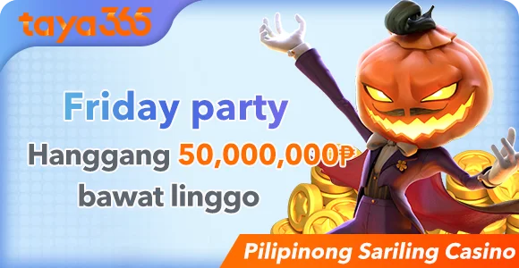 Taya365 Friday party — weekly rewards up to PHP 50,000,000 via red envelopes
